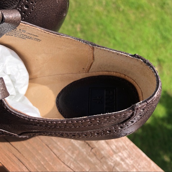 Frye Leather Naiya Kiltie Oxfords, Worn once! - Picture 4 of 7